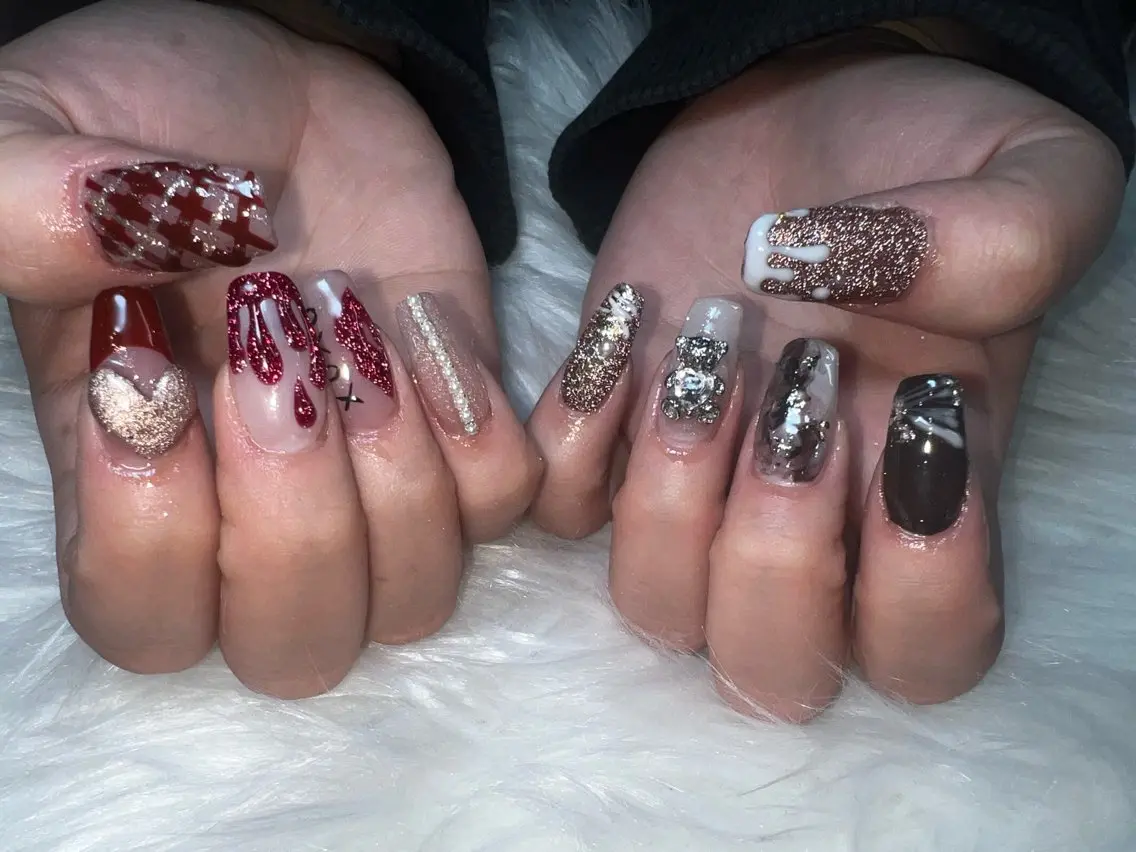 ネイル バレンタイン Mimi Nailのネイルデザイン