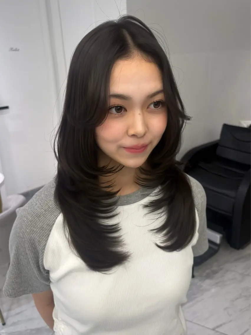 ロング カラー オールマイティ美容師 💋𝑨𝑵𝑵𝑨のヘアスタイル