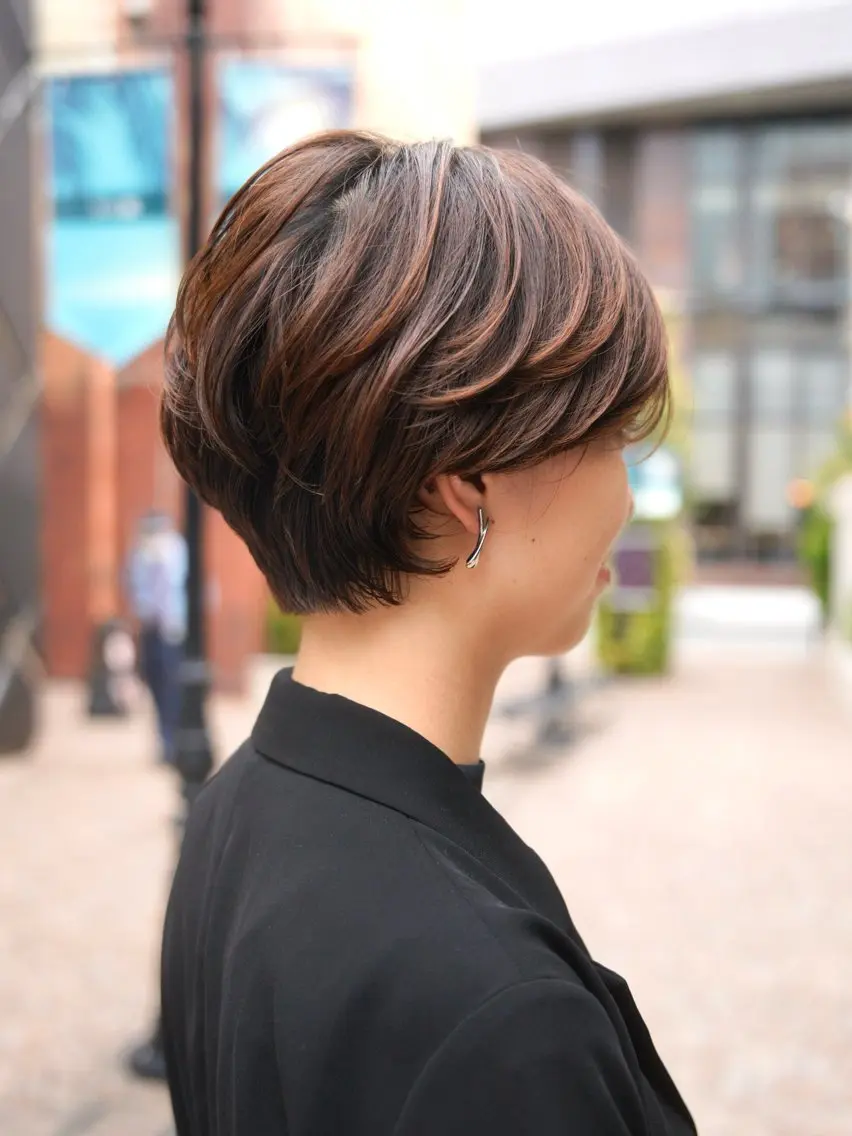 ショート 堀口 由美のヘアスタイル