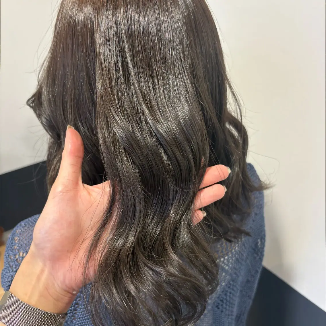 セミロング カット ヘアカラー トリートメント ボブ/外国人風カラー 🩵mikiのヘアスタイル