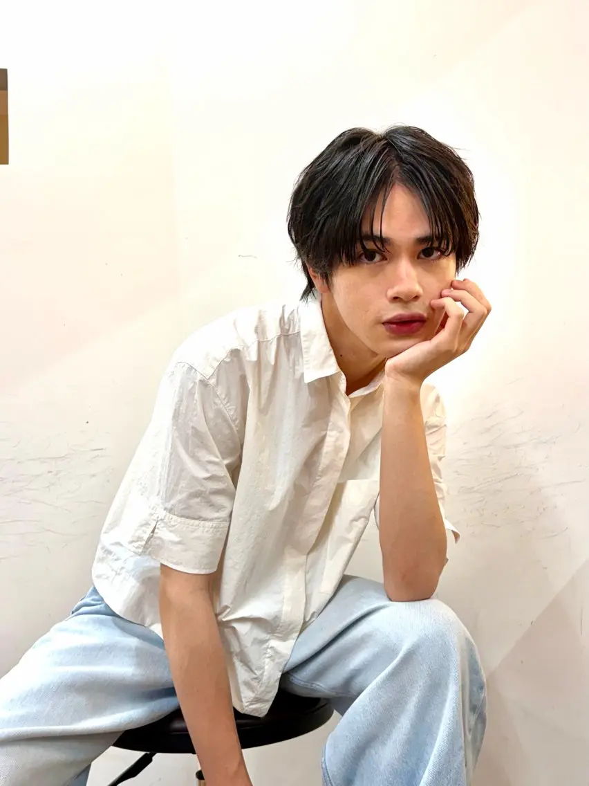 メンズ カット メンズ✨パーマ 大室雄基のヘアスタイル