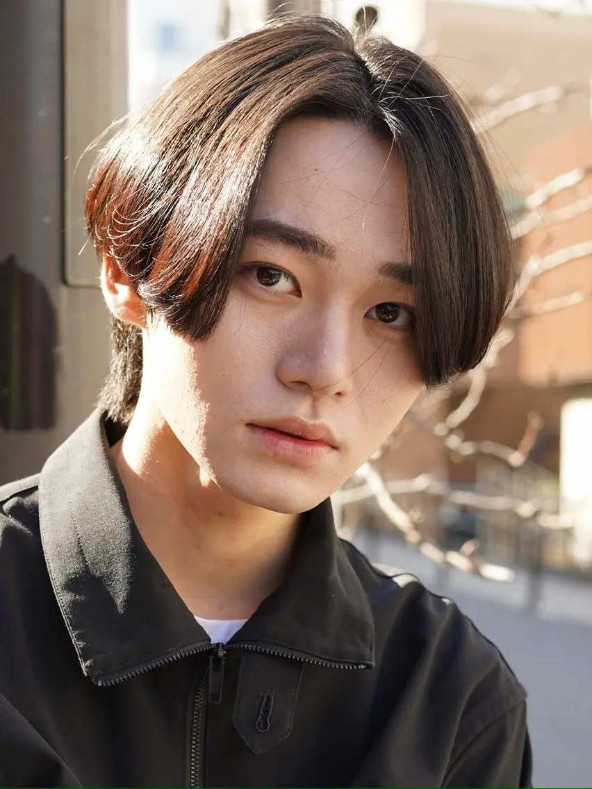 メンズ カット 縮毛矯正 曲がる縮毛矯正 /山本千太のヘアスタイル