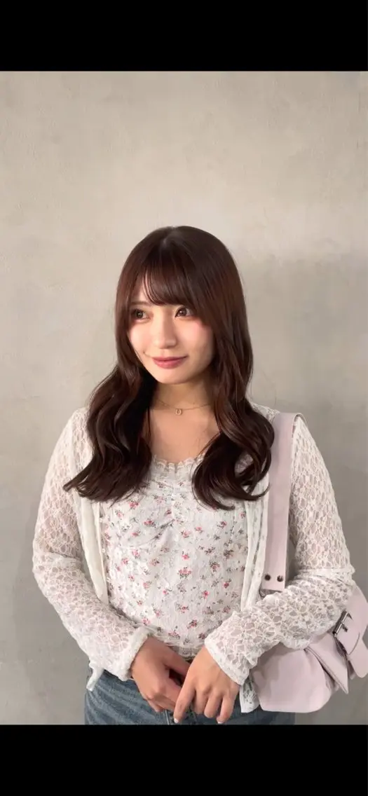 ロング カラー ベージュカラー カット ヘアカラー 🍑透明感トレンド カラー🍑のヘアスタイル
