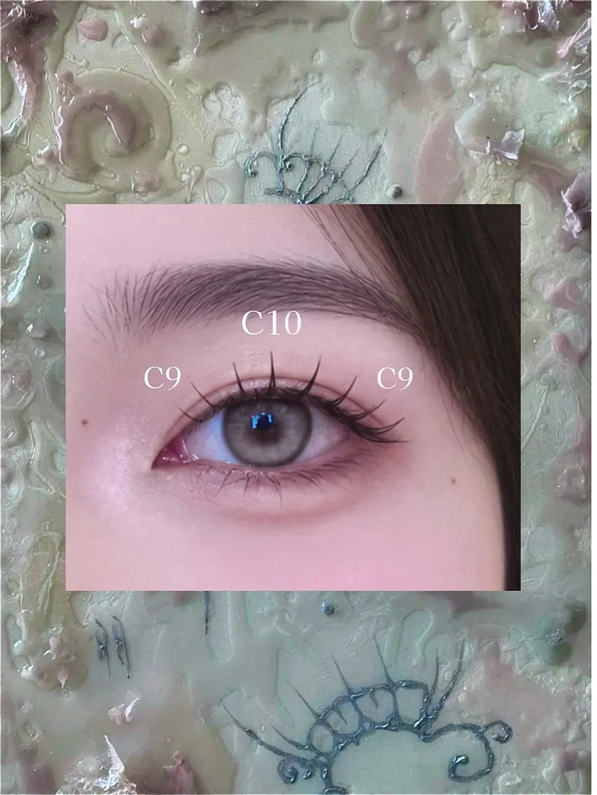 マツエク・マツパ Cカール ナチュラル 🕖🛋NANA kaieyelashのマツエク・マツパデザイン