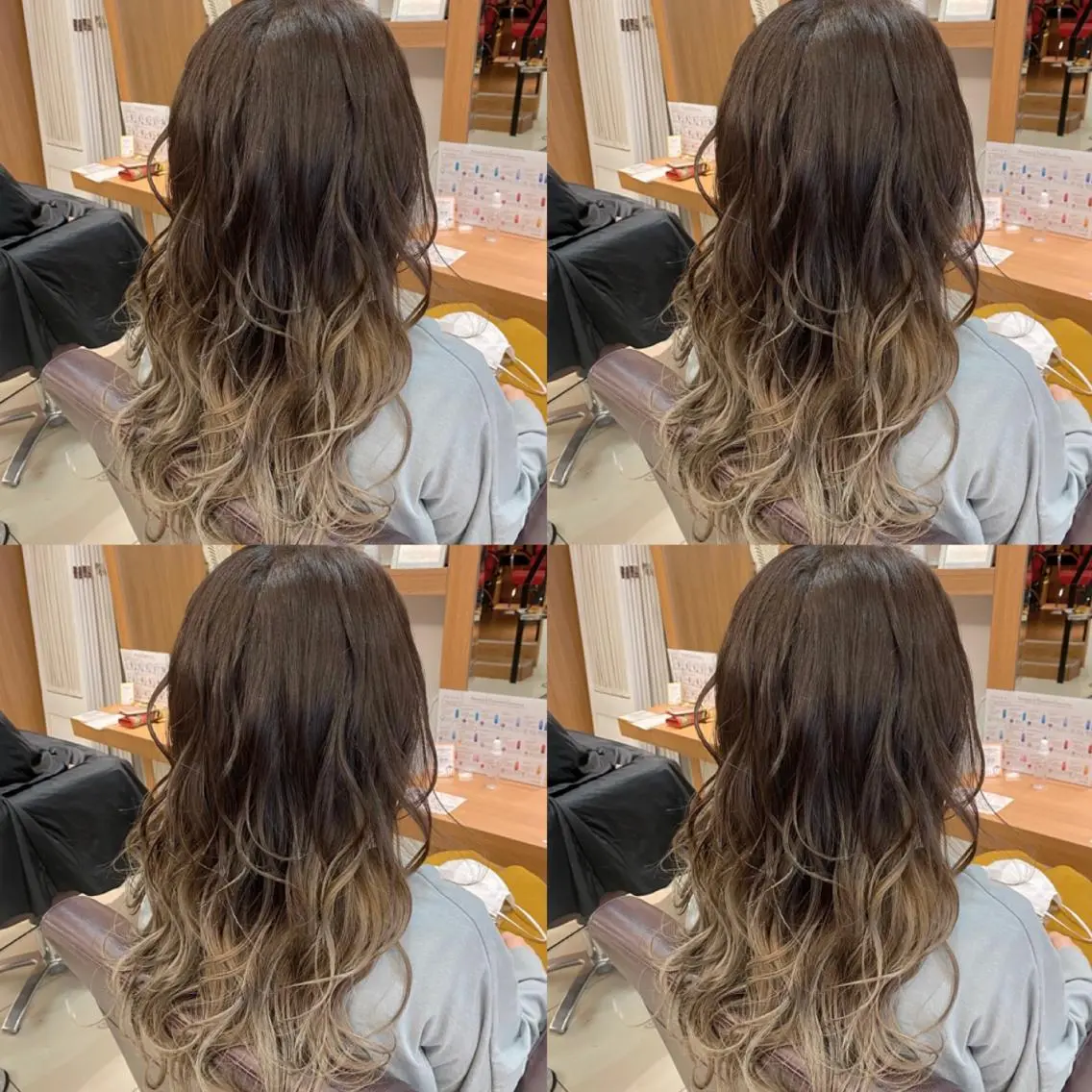 ロング ヘアカラー トリートメント ヘッドスパ 【カラー指名No1✨ 】HIBIKI国分寺のヘアスタイル