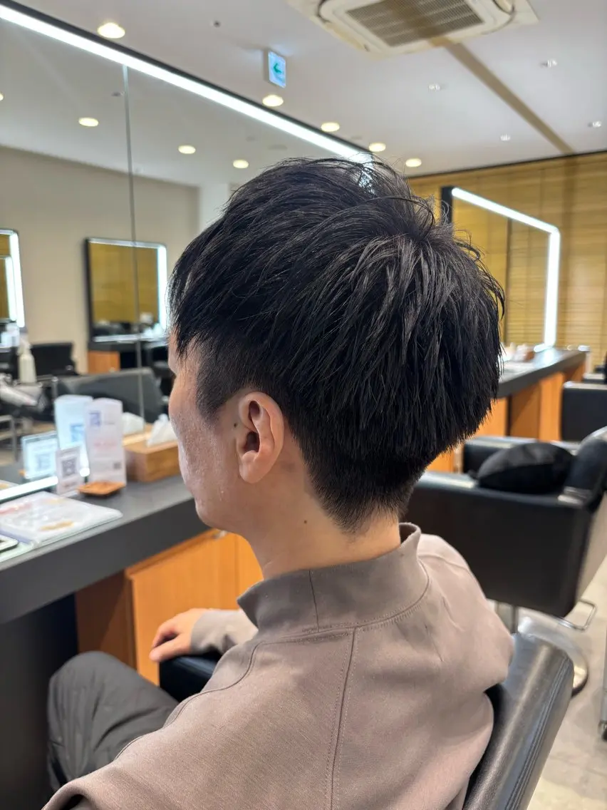 メンズ カット KAREN(ému) 伏見/カットモデルのヘアスタイル