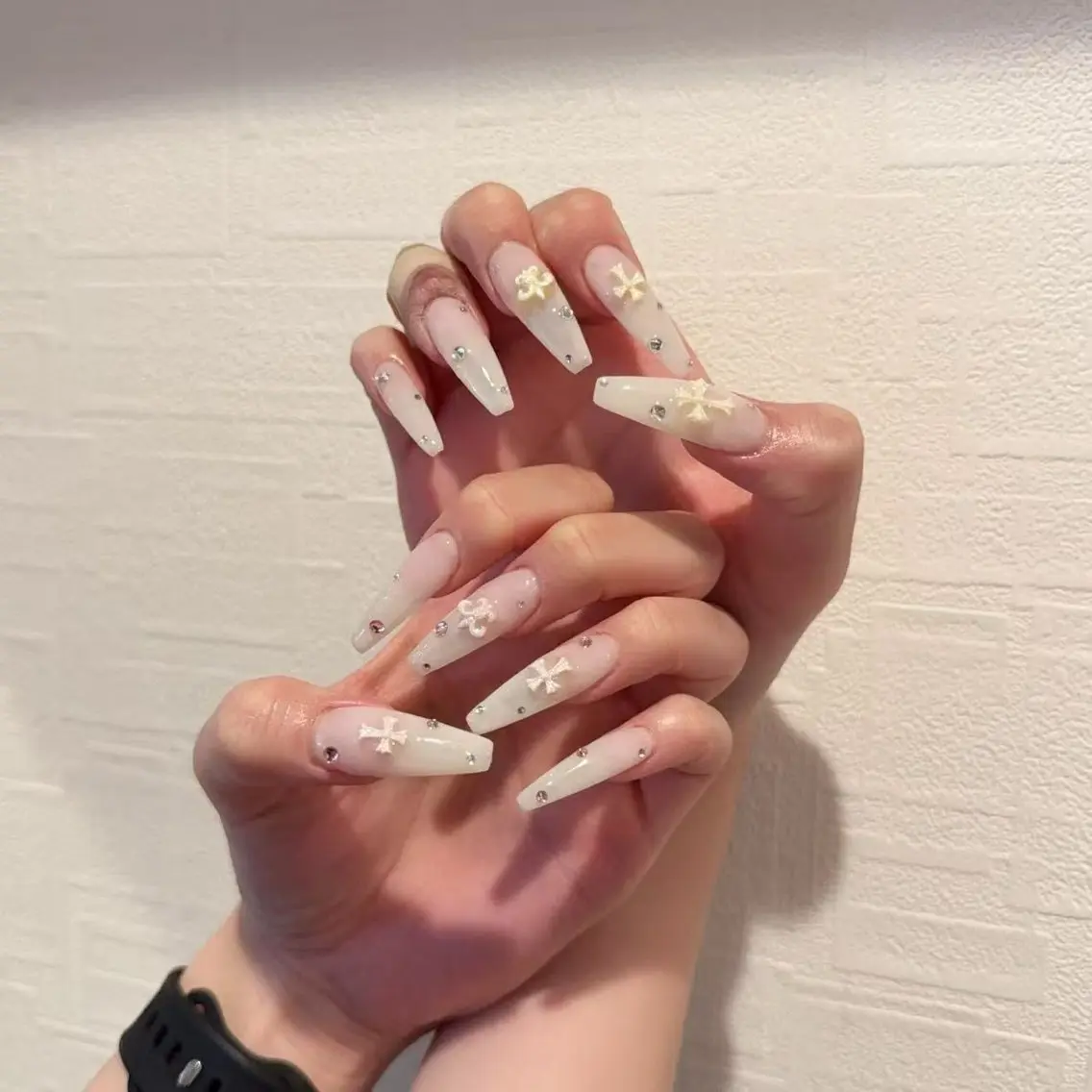 🎀パーツつけ放題+チップ長さだし+ワンカラー/マグネット/フラシュの写真