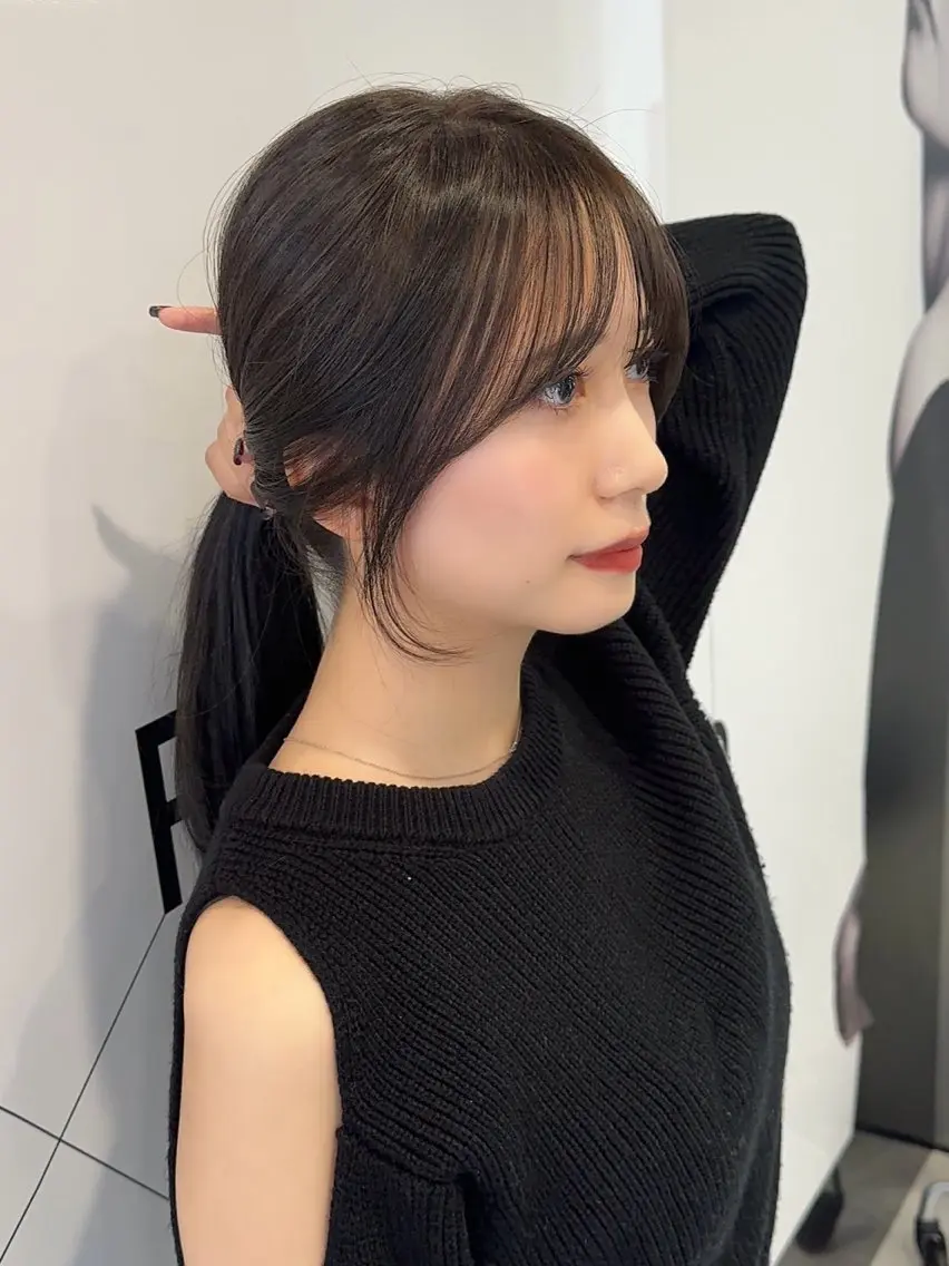 ロング 髪質改善 トリートメント 1日1名様 限定のヘアスタイル