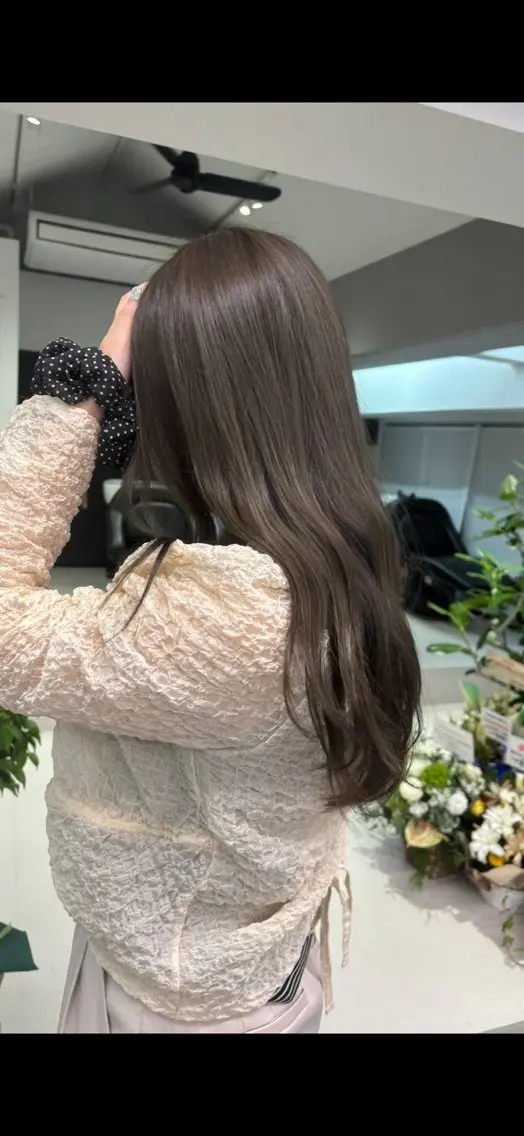 カラー ヘアカラー トリートメント miyu /色素薄め Oliveのヘアスタイル