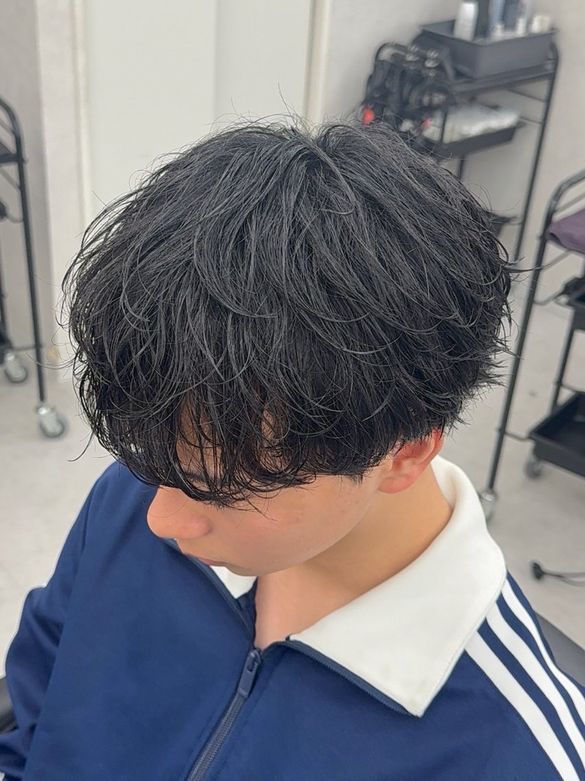 ショート カット パーマ 齊藤 大地のヘアスタイル