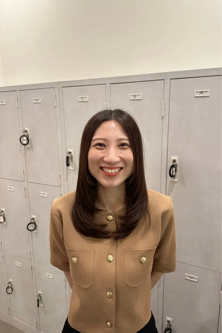 ロング 顔周りカット レイヤーカット 安藤 舜のヘアスタイル
