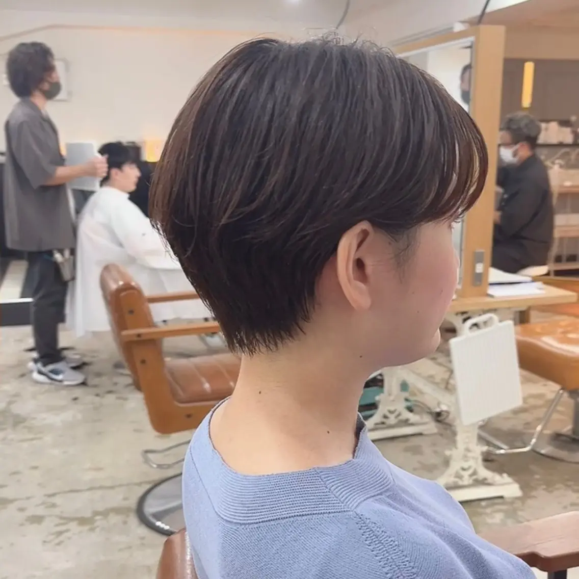 ショート カラー ショートヘア ショートヘア、ボブ こやさん　コヤマのヘアスタイル