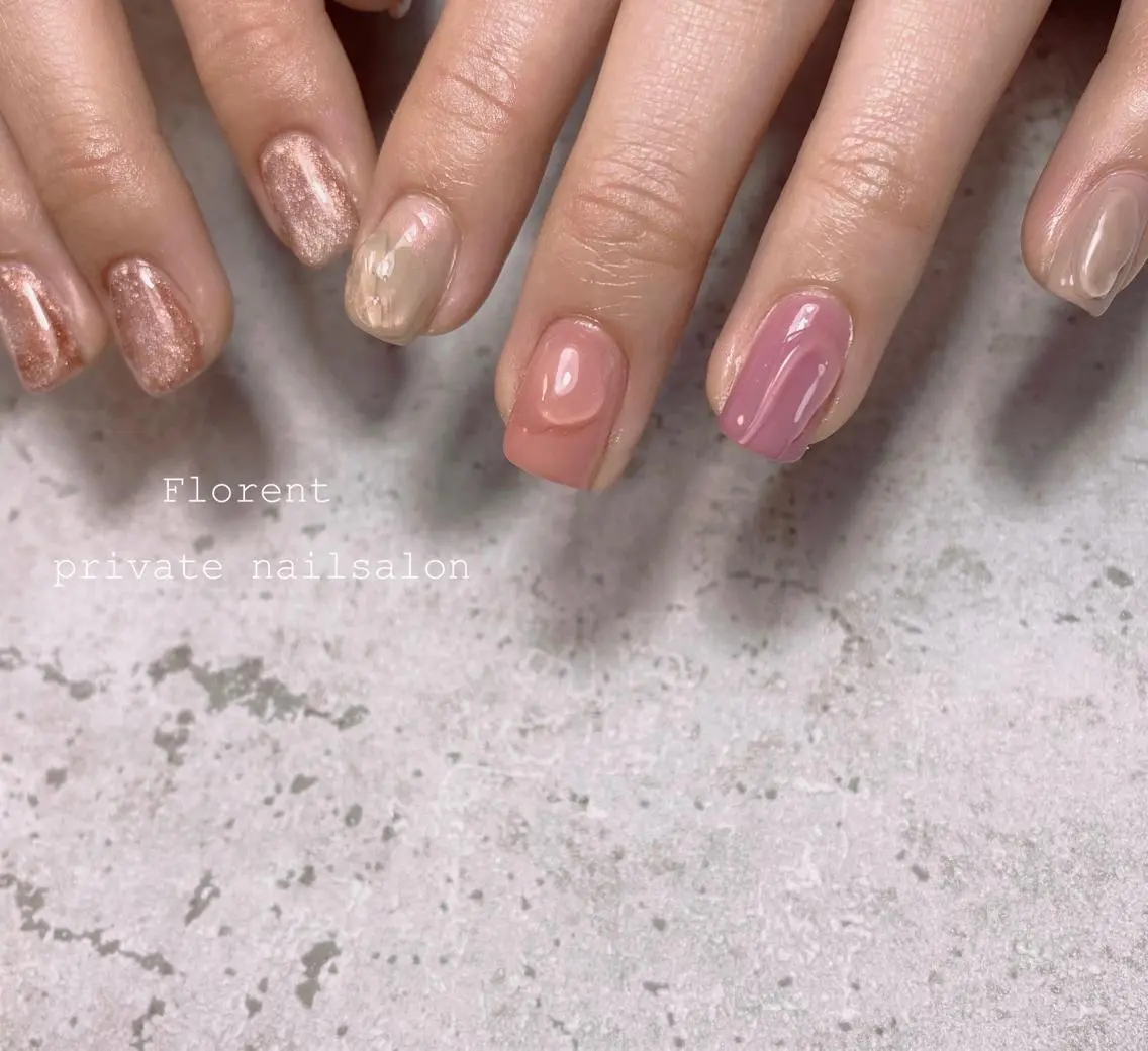 ネイル ハンドネイル florent nailのネイルデザイン