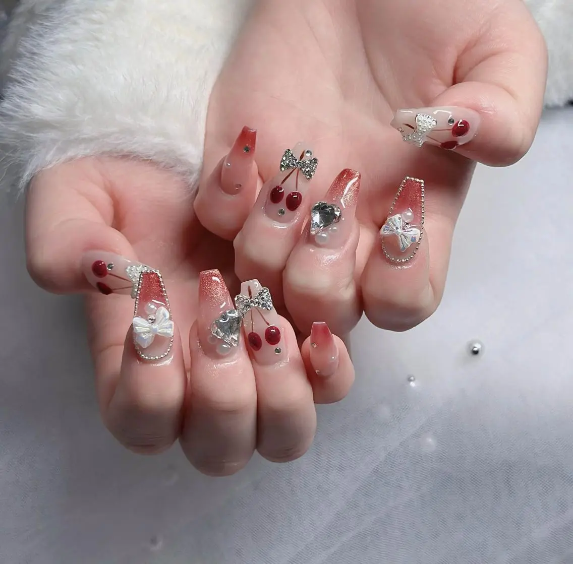 ネイル フレンチネイル ジェルネイル ハロウィン 韓国ネイル マグネットネイル ハンドネイル neco H.babynailのネイルデザイン