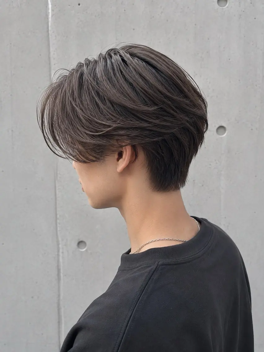 ショート カラー メンズ 中山 海愛冴のヘアスタイル