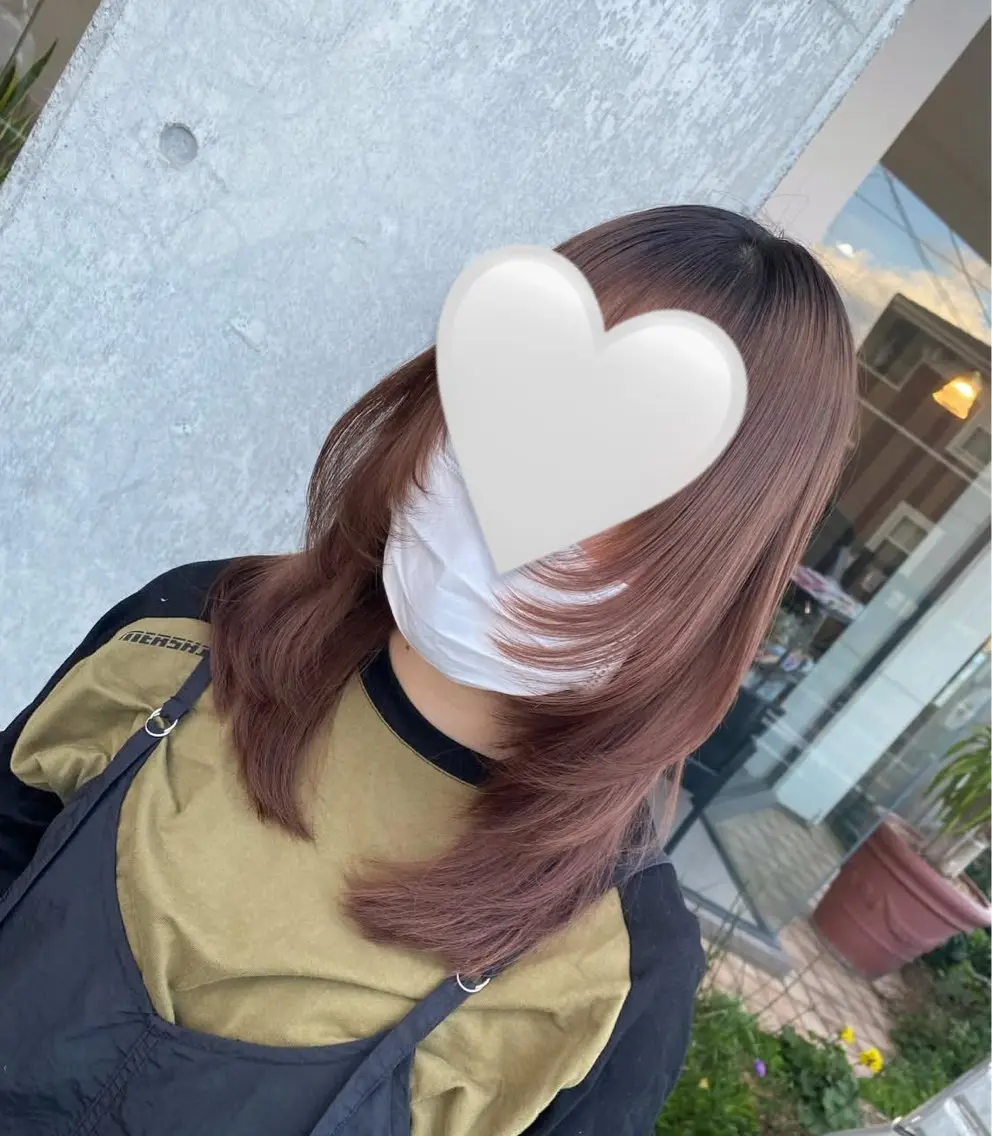 ミディアム ミディアムレイヤー レイヤーカット カット 【nook’】 maiのヘアスタイル