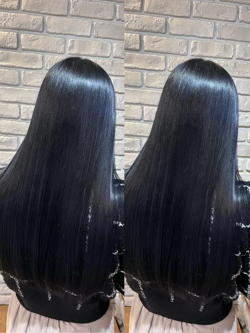 ロング カット ヘアカラー ひかる 🌀のヘアスタイル