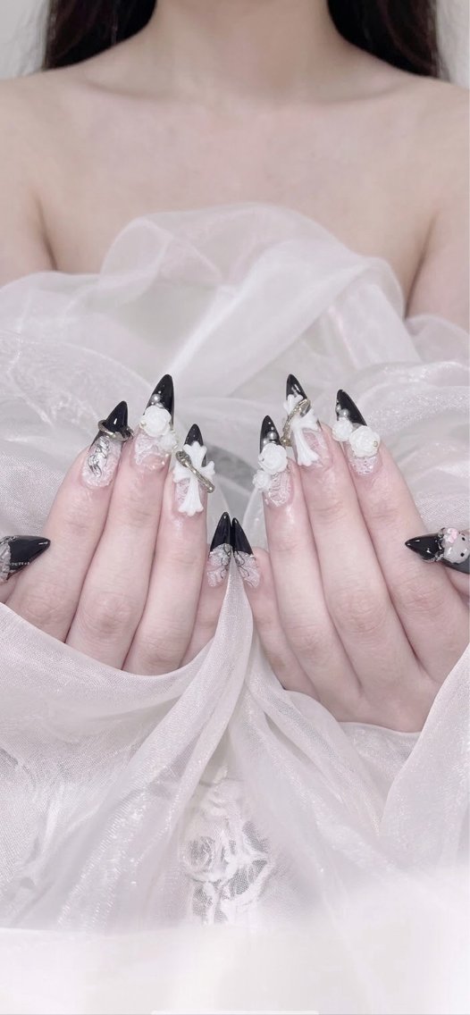 ロング 韓国風ヘア ロング ハンドネイル ハンドケア CHIBI NAIL SALON 船橋のネイルデザイン