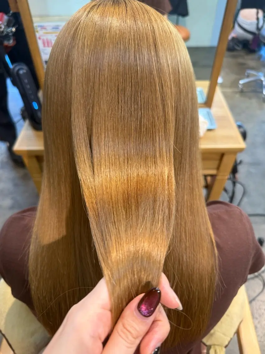 セミロング トリートメント 後藤 実咲のヘアスタイル