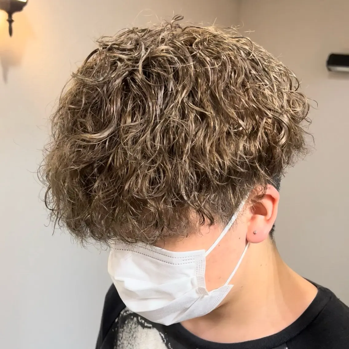 【毎朝のセット時間3分に🌈】メンズカット+ツイストスパイラルパーマの写真
