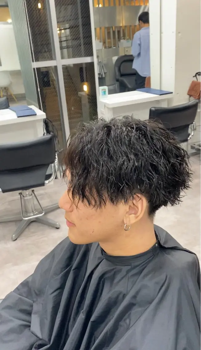 パーマ メンズ 💈メンズパーマ特化 金子温貴💈のヘアスタイル