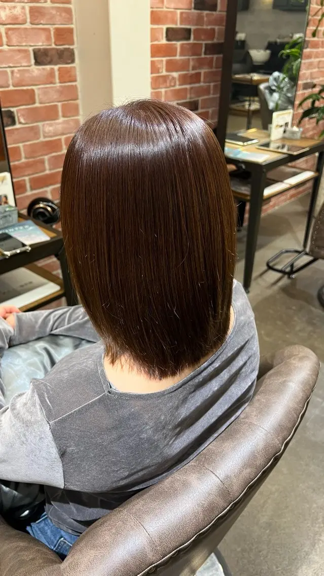 ミディアム カラー ベージュカラー ブラウンカラー ブラウンベージュ Rico /透明感カラー💎のヘアスタイル
