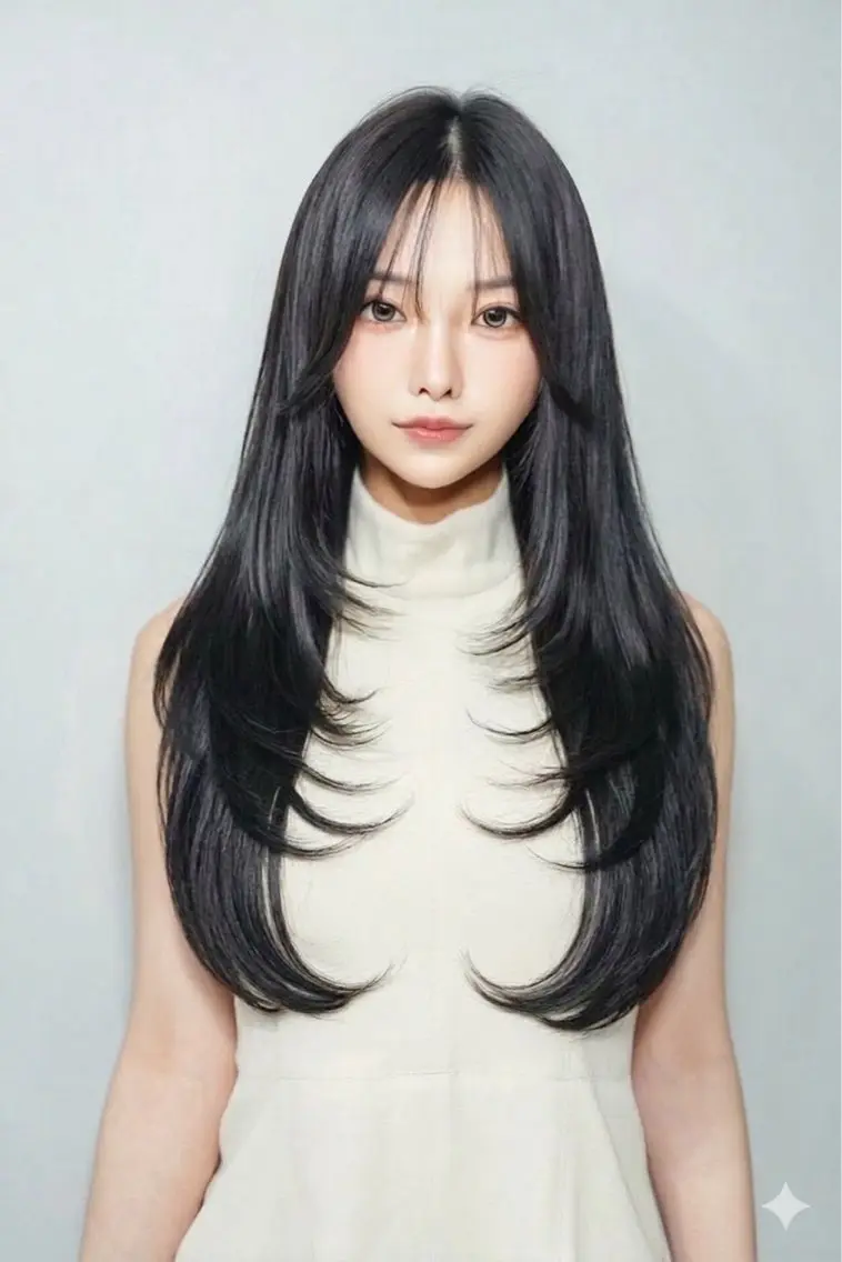 ロング ALLY 原宿のヘアスタイル