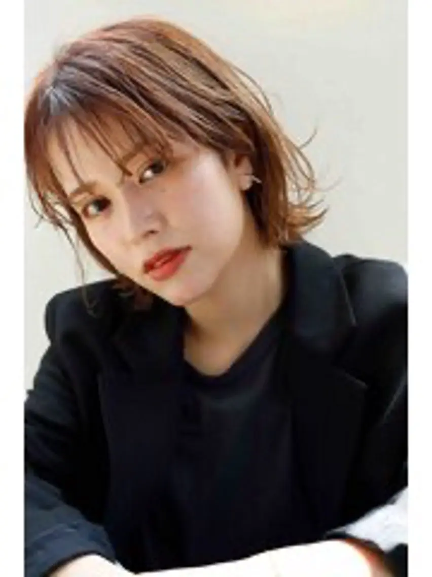 ミディアム カラー ヘアカラー noll【今池駅前】 池田碧花のヘアスタイル