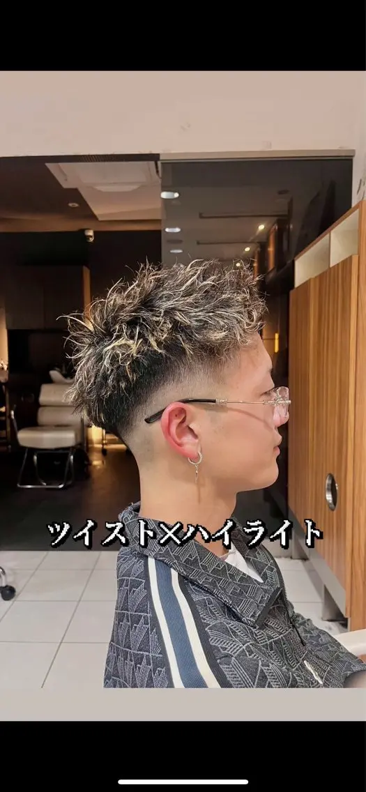 パーマ メンズ カット ヘアカラー パーマ 【パーマ特化美容師 】👑Yoshiyaのヘアスタイル