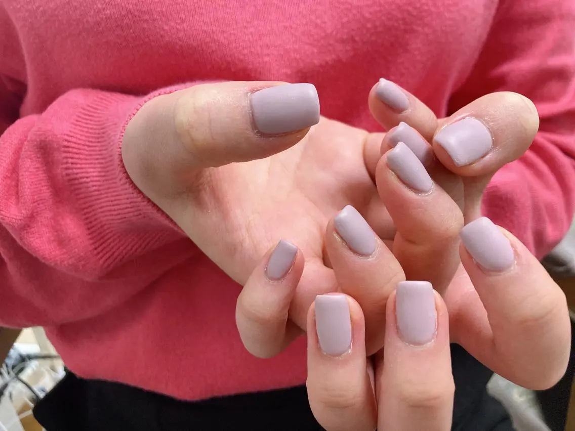 ネイル マットネイル ハンドネイル mogunail &blowのネイルデザイン