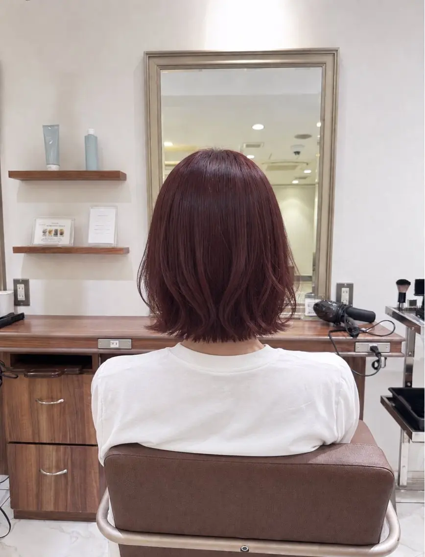 ショート ショートヘア ヘアカラー 岡本 一太のヘアスタイル