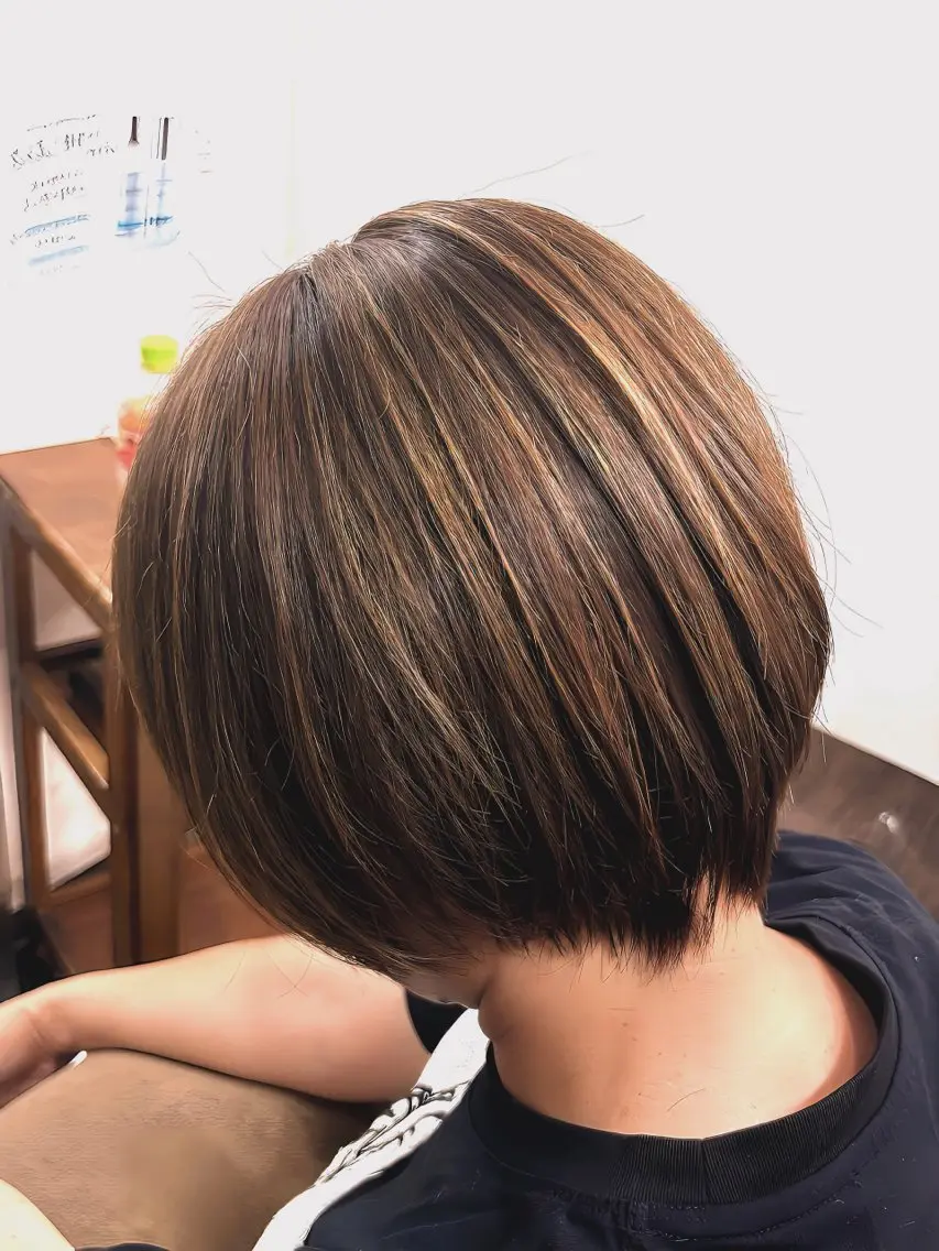 パーマ 縮毛矯正 苫小牧美容師　戸塚 裕麻のヘアスタイル