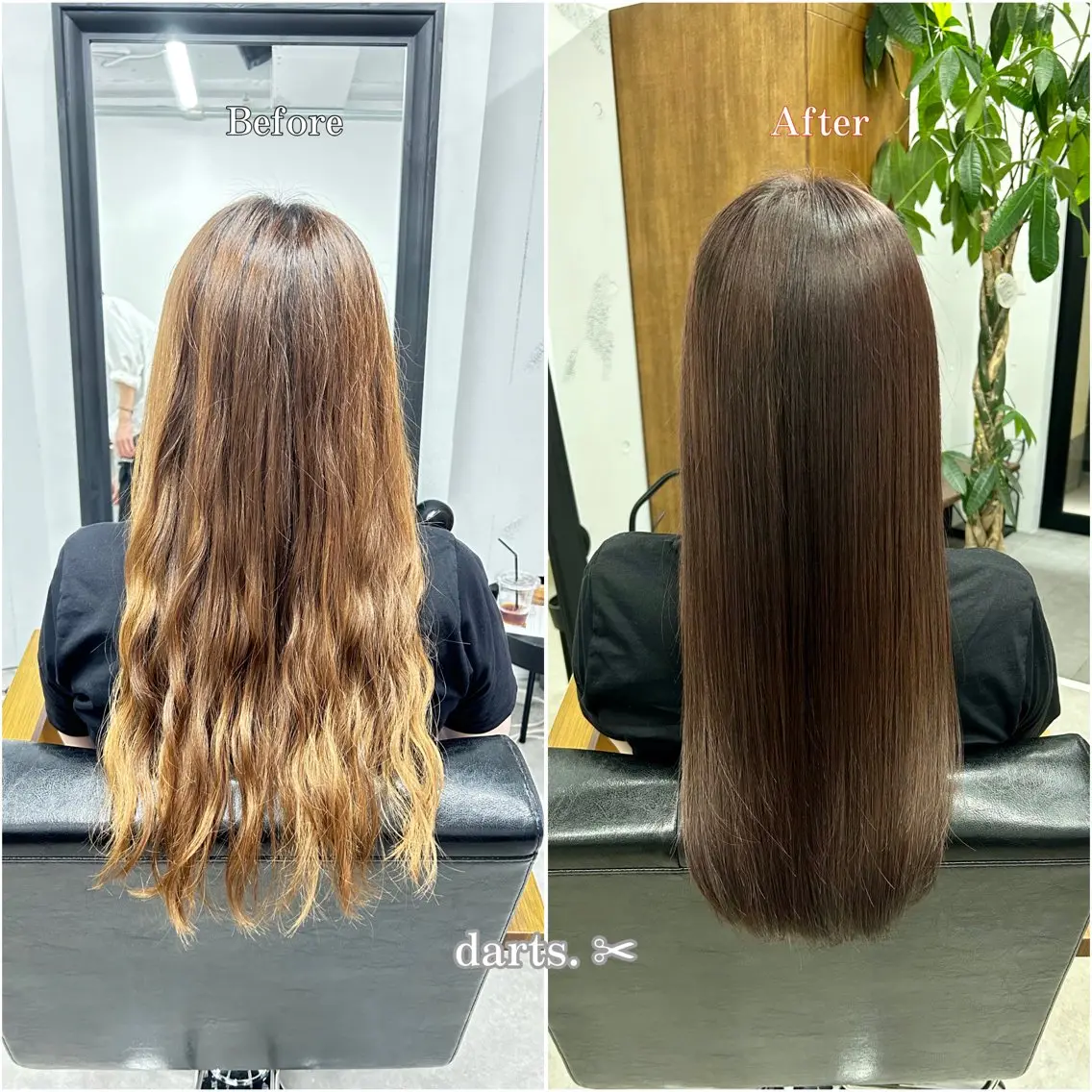 ロング トリートメント 京都河原町 髪質改善🌛‧˚花綸のヘアスタイル