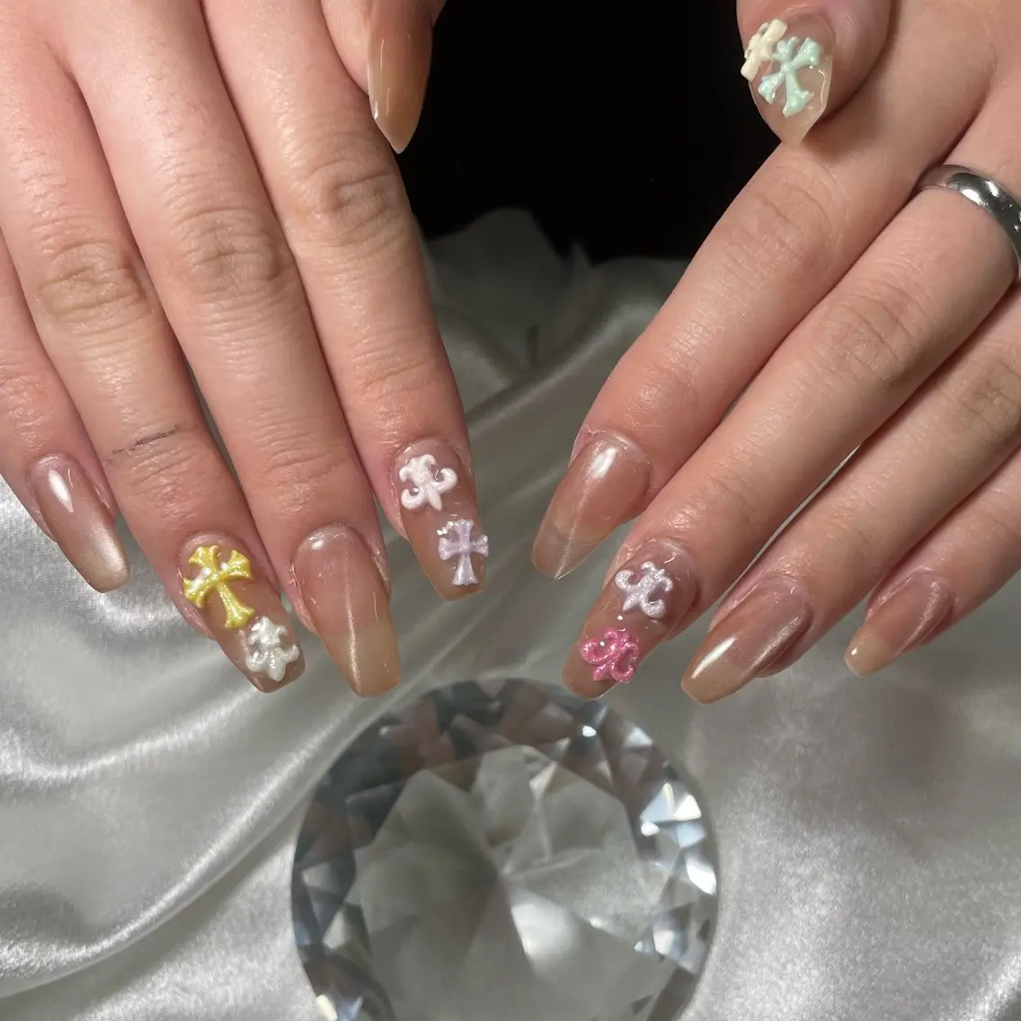 ネイル ハンドネイル Riran ᨳ⁺˳⋆.MIUのネイルデザイン
