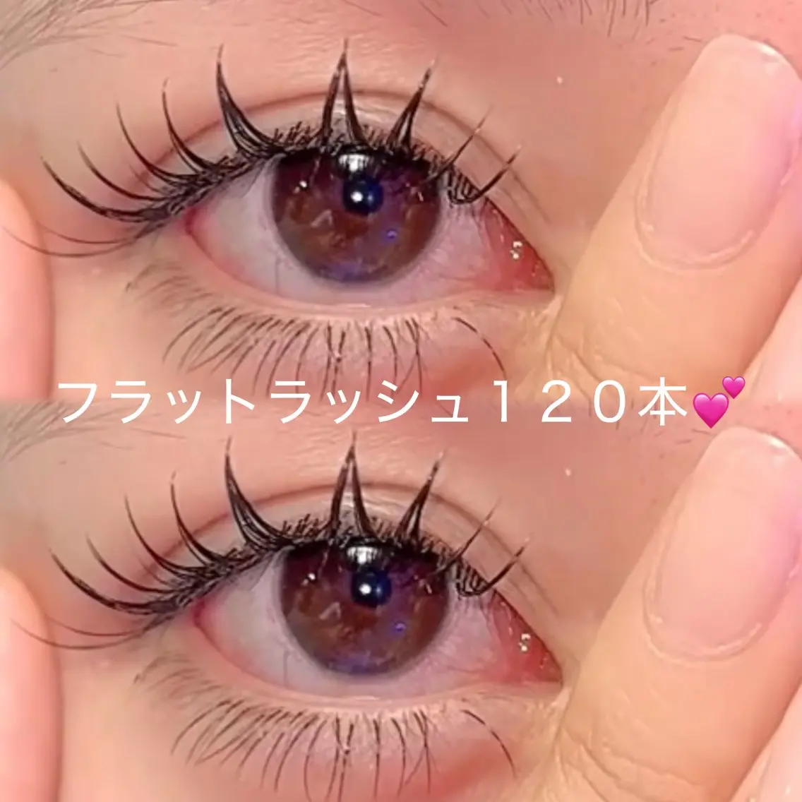 マツエク・マツパ フラットラッシュ マツエク eyelash salon VOSSのマツエク・マツパデザイン