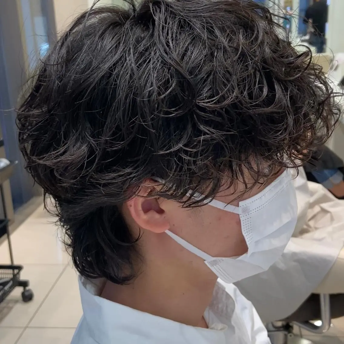パーマ メンズ メンズパーマ メンズ縮毛矯正 ♠️店長下平隼人のヘアスタイル