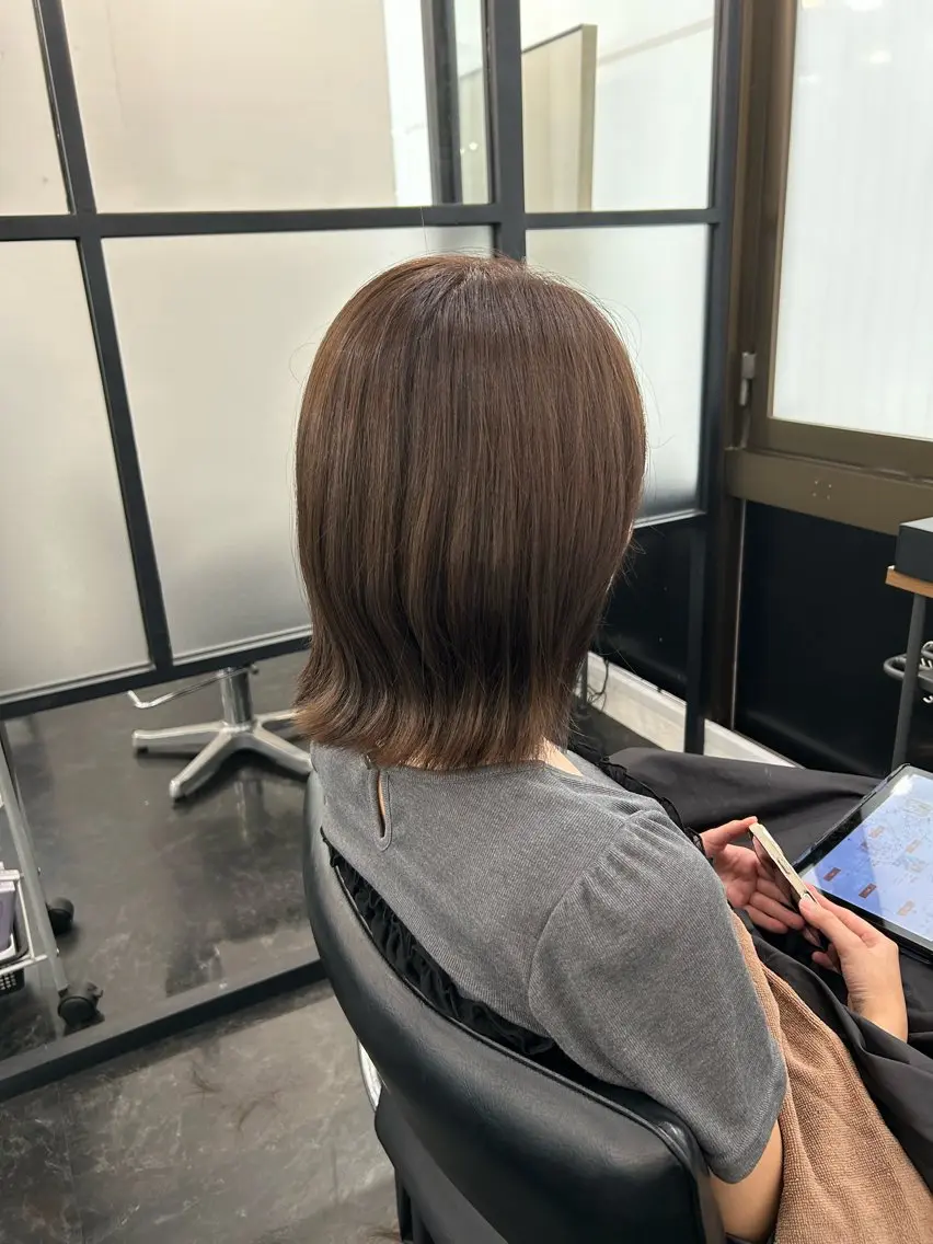 カラー 野尻 拓海のヘアスタイル