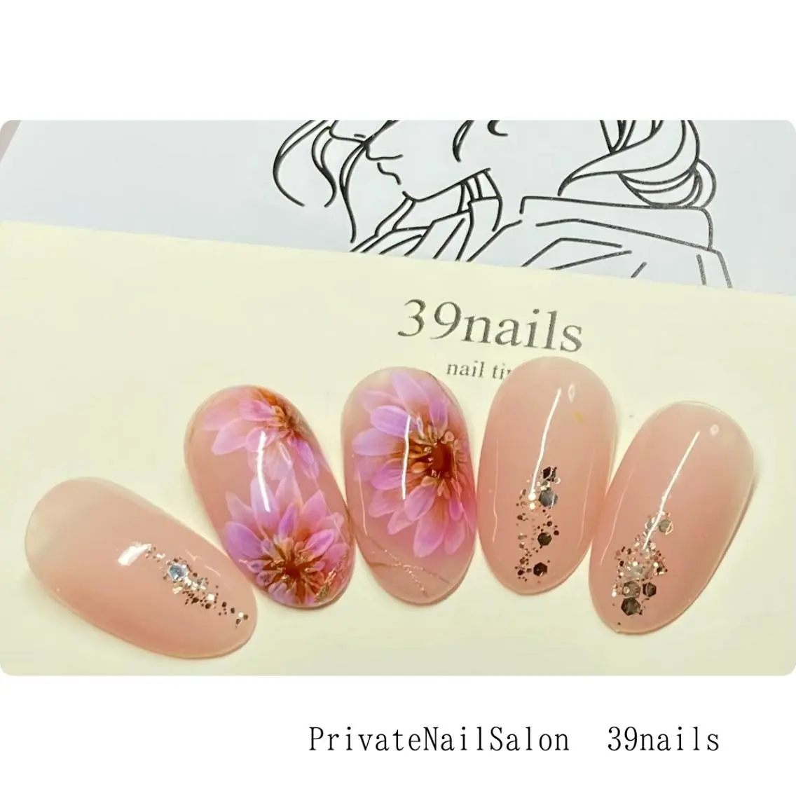ネイル 39-nails EharaMikuのネイルデザイン