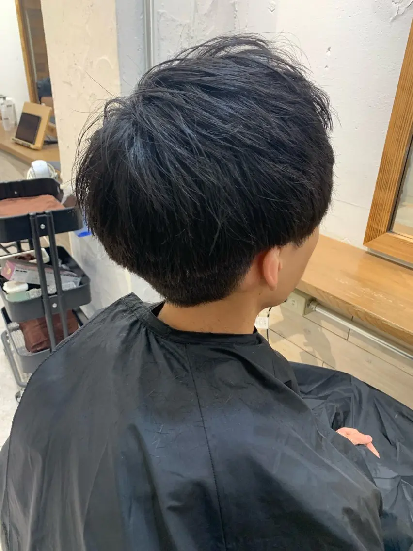 ショート メンズデザイナー Jojiのヘアスタイル