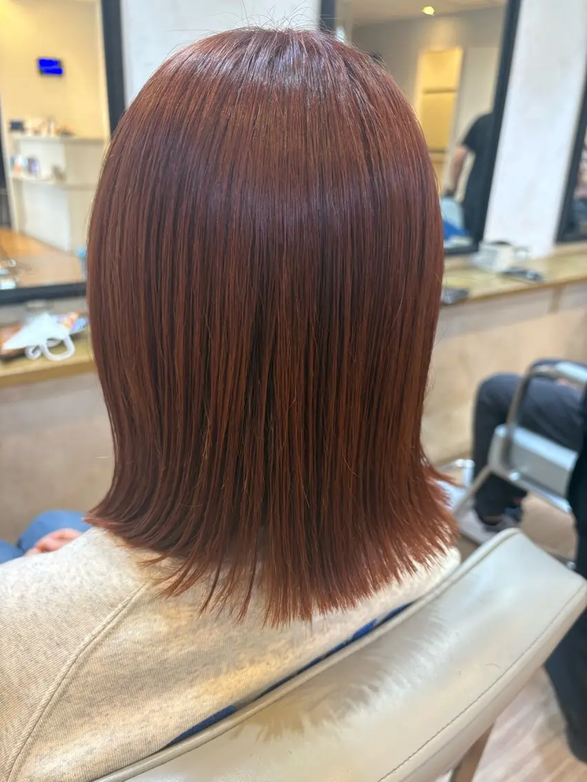カラー ヘアカラー トリートメント 韓国ヘアー🇰🇷 MIWAのヘアスタイル
