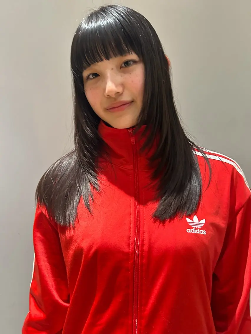 ミディアム レイヤーカット 藤原 直希のヘアスタイル