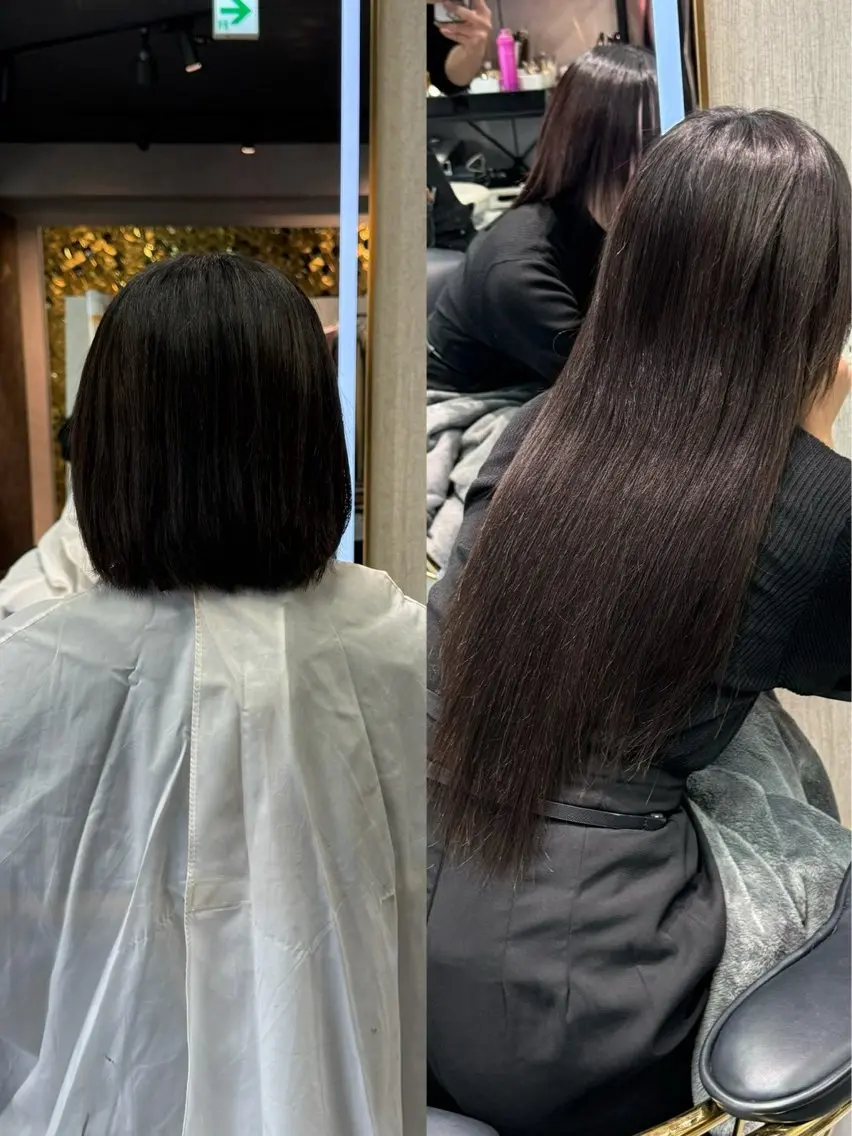 【ボブの方】プルエクステでロングヘアに🪽🫧の写真