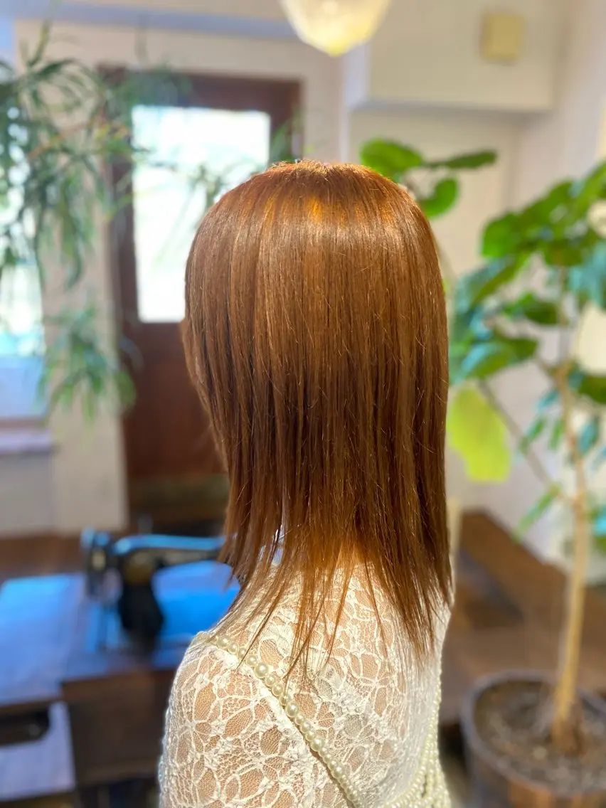 ミディアム ヘアカラー トリートメント 関谷 のぞみのヘアスタイル