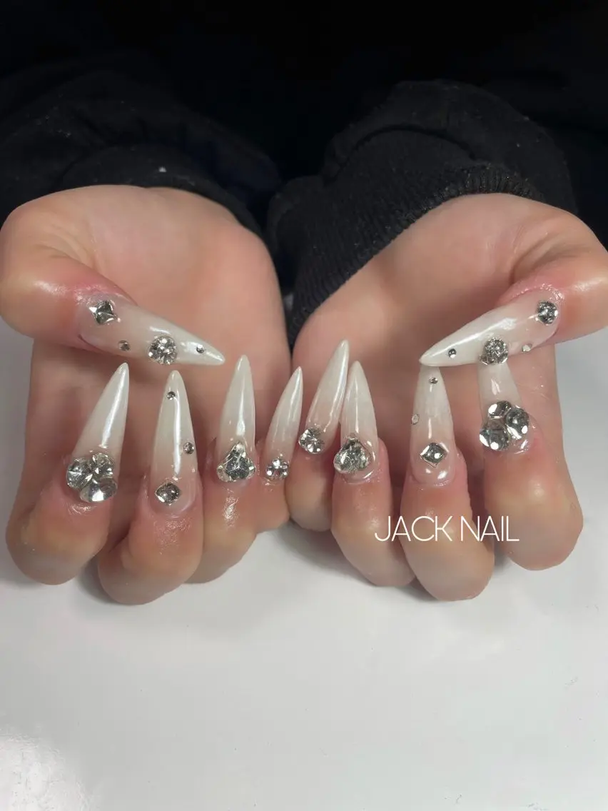 ネイル ハンドネイル JACK NAIL 💜Ayakaのネイルデザイン