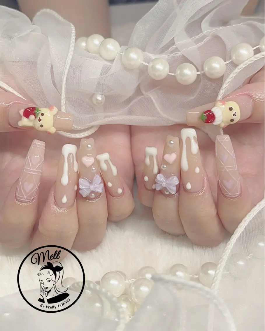 ネイル ハンドネイル AYU💅ワンホン& 推し活ネイル💕のネイルデザイン