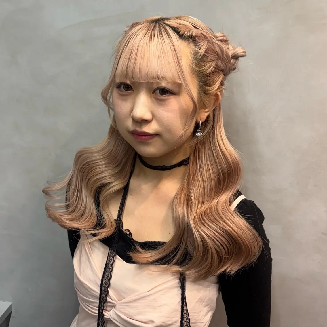 ロング ヘアアレンジ Azu🩰 / 暖色 カラー🎀/アレンジのヘアスタイル