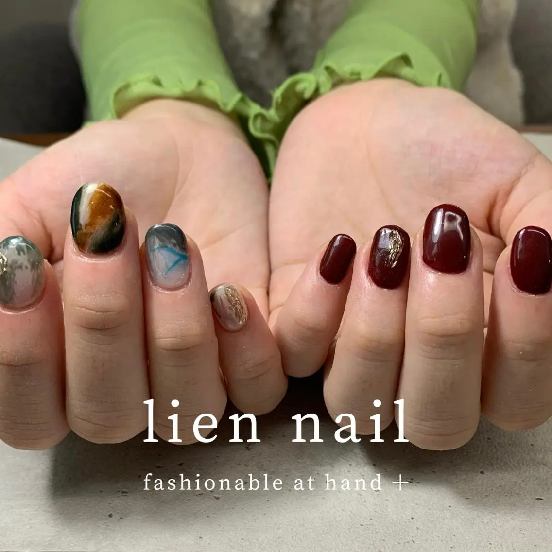 ショート ハンドネイル ハンドケア Queen nailのネイルデザイン