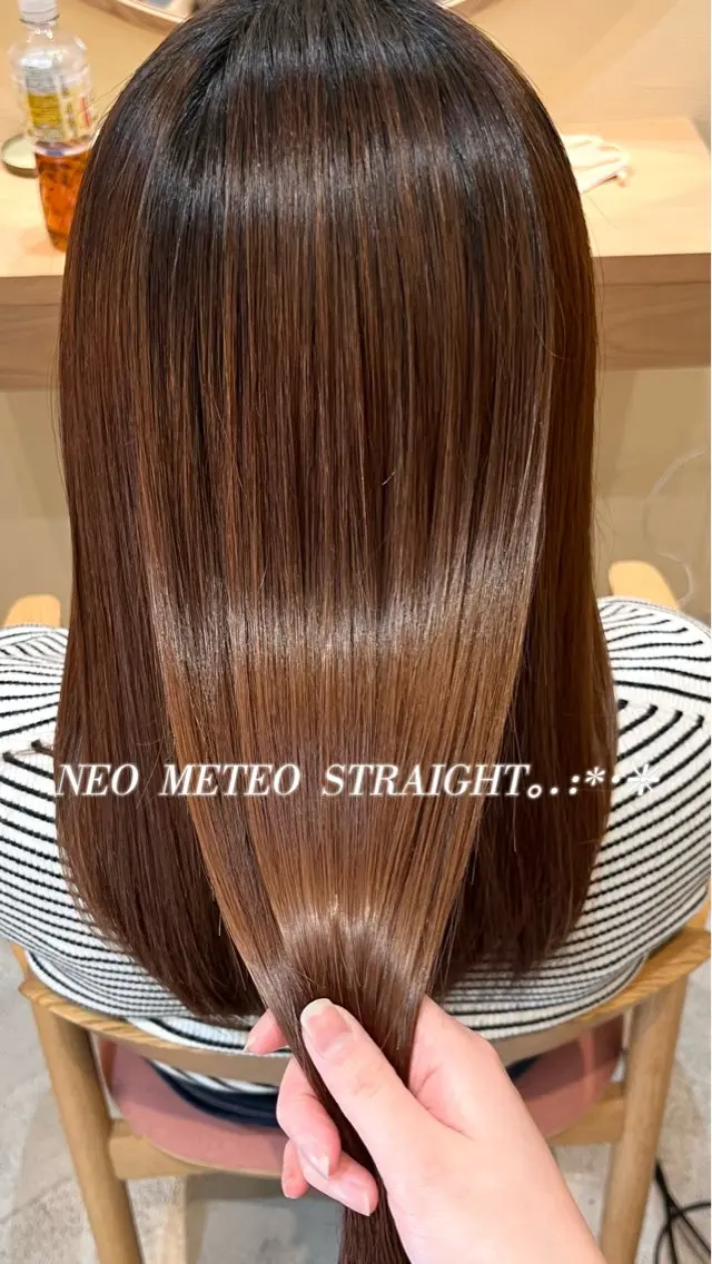 縮毛矯正 波多野 聖のヘアスタイル