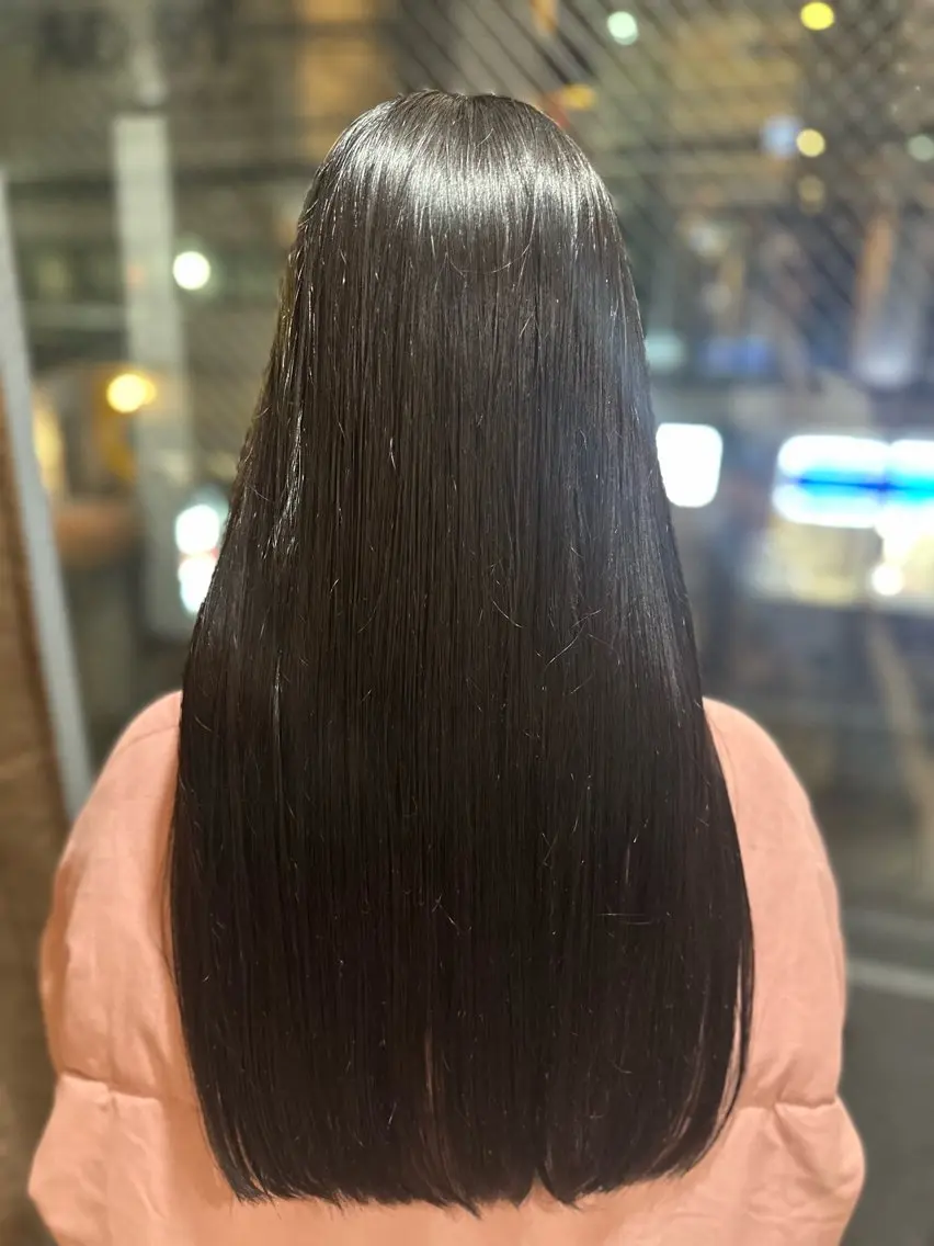 似合わせカット+美髪縮毛矯正🩶✨の写真