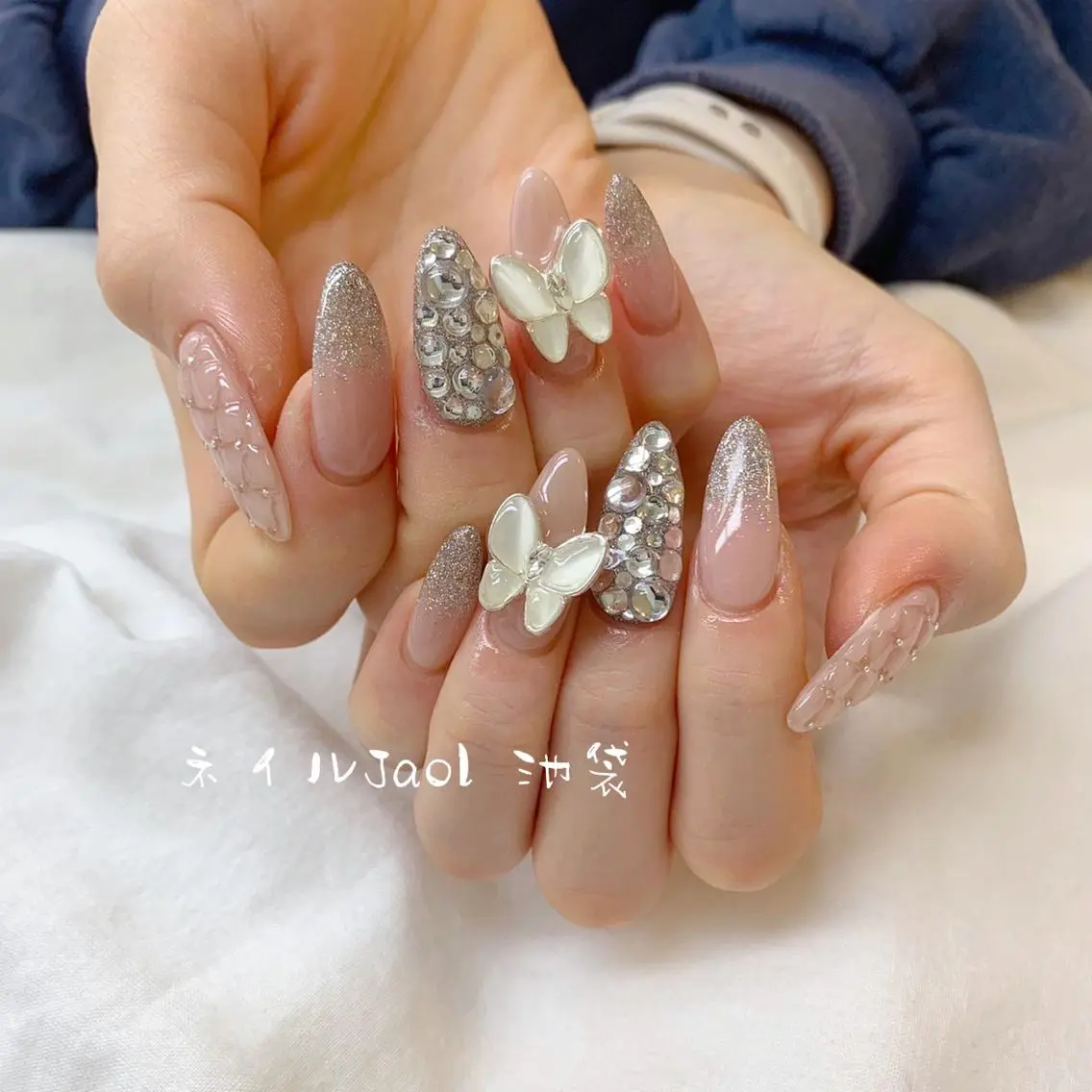 ロング ネイルJaol 池袋のネイルデザイン